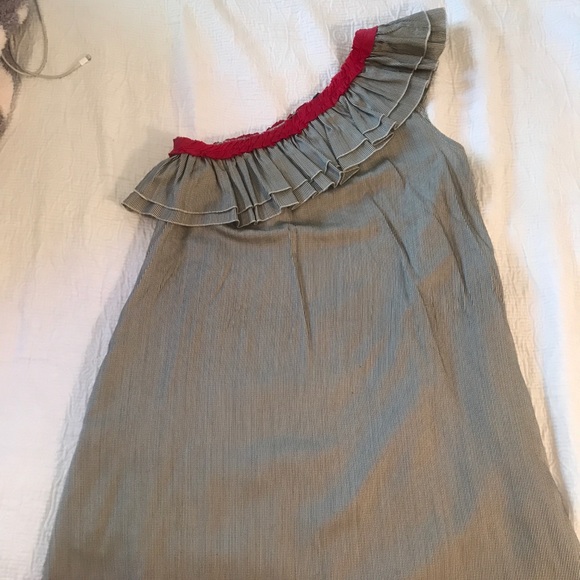 Calvin Tran. One shoulder dress with pockets! - Picture 2 of 4